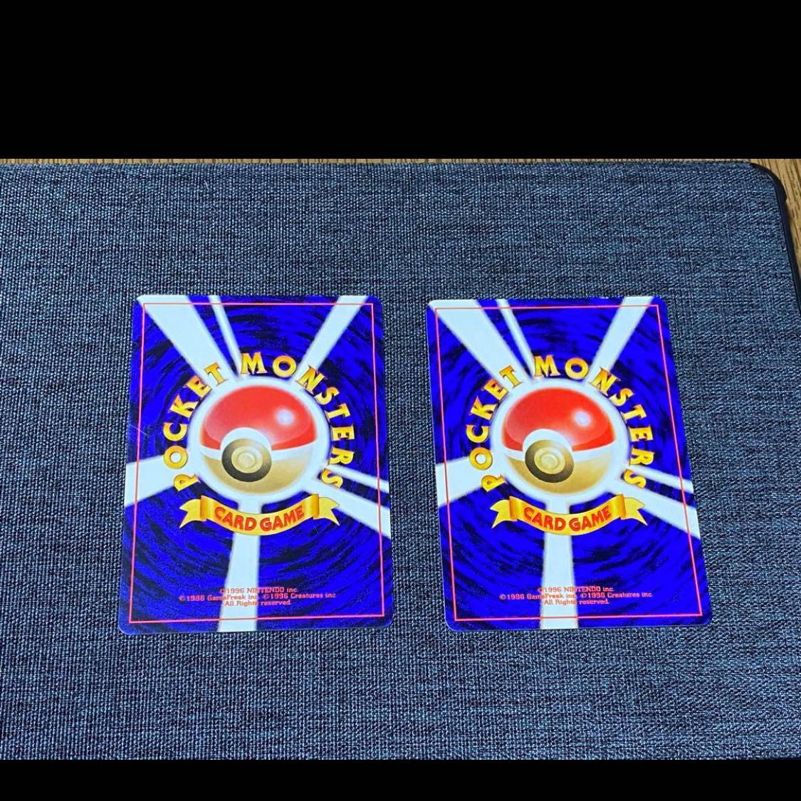 Old Back Pokémon Card Murkrow