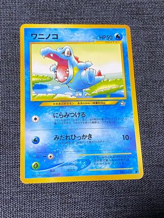旧裏　ポケモンカード　ワニノコ