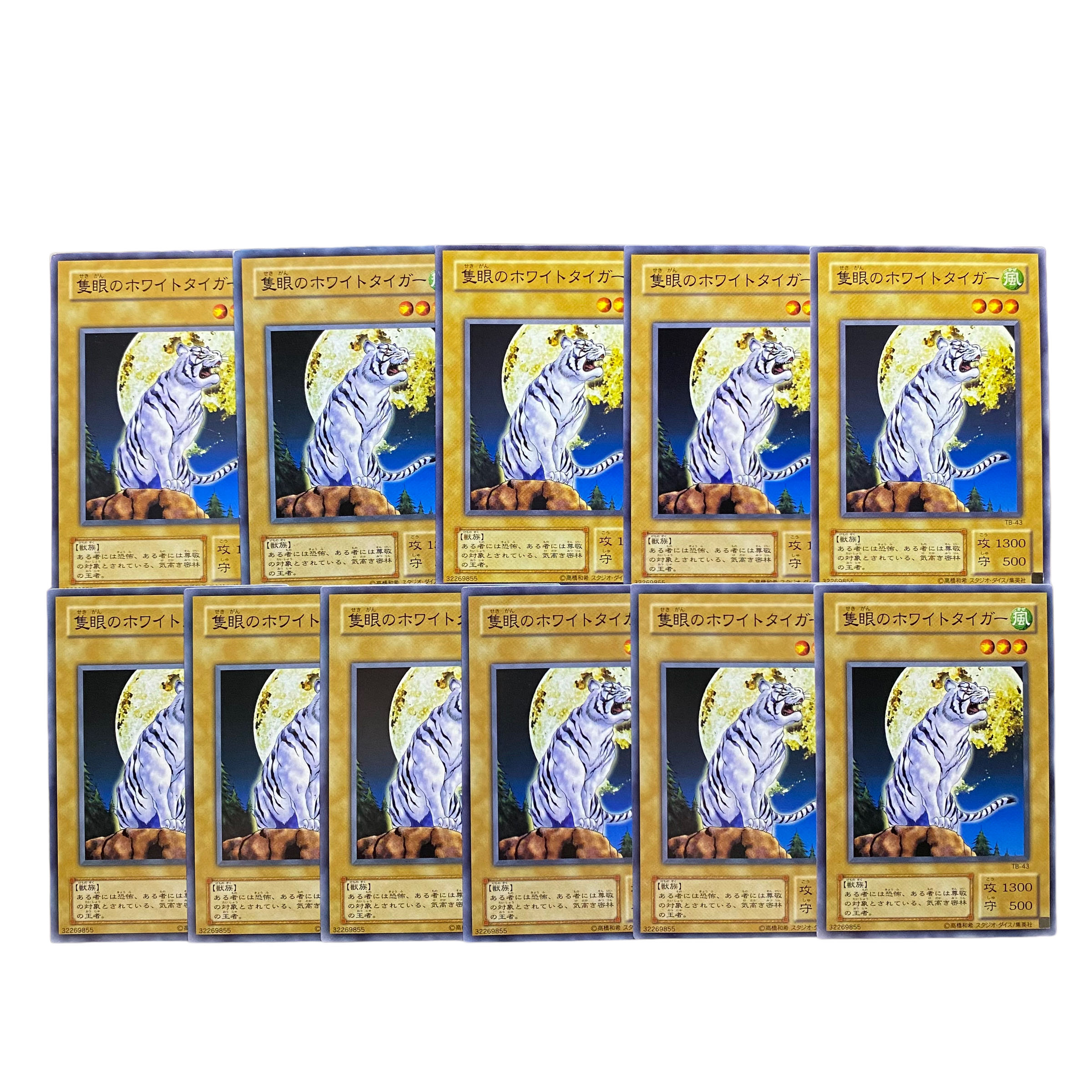 2494 [King of Games] [2nd Period] The All-Seeing White Tiger 11-card set