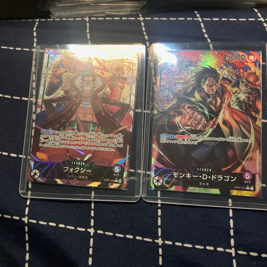 One Piece Card Game Foxy Monkey D Dragon Leader Parallel 500 Years in the Future ONE PIECE