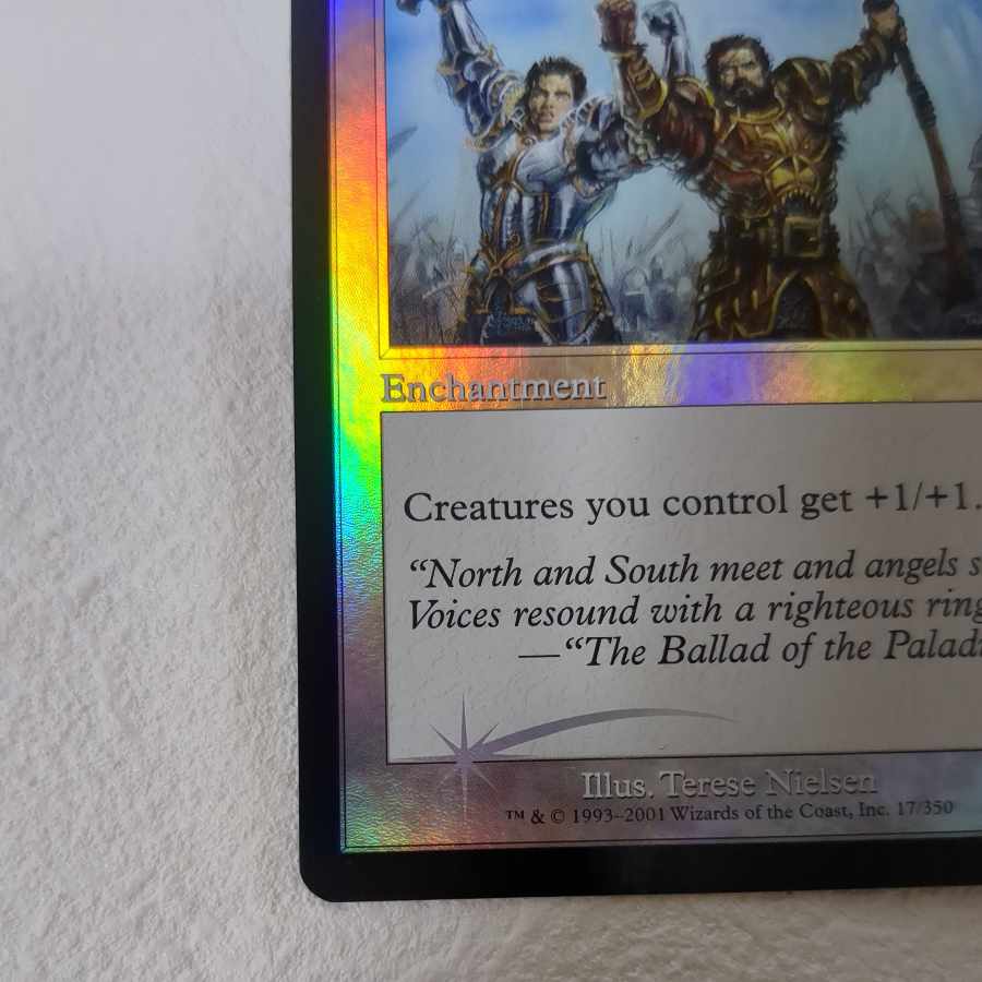 [v.7] foil Glorious Anthem [English].