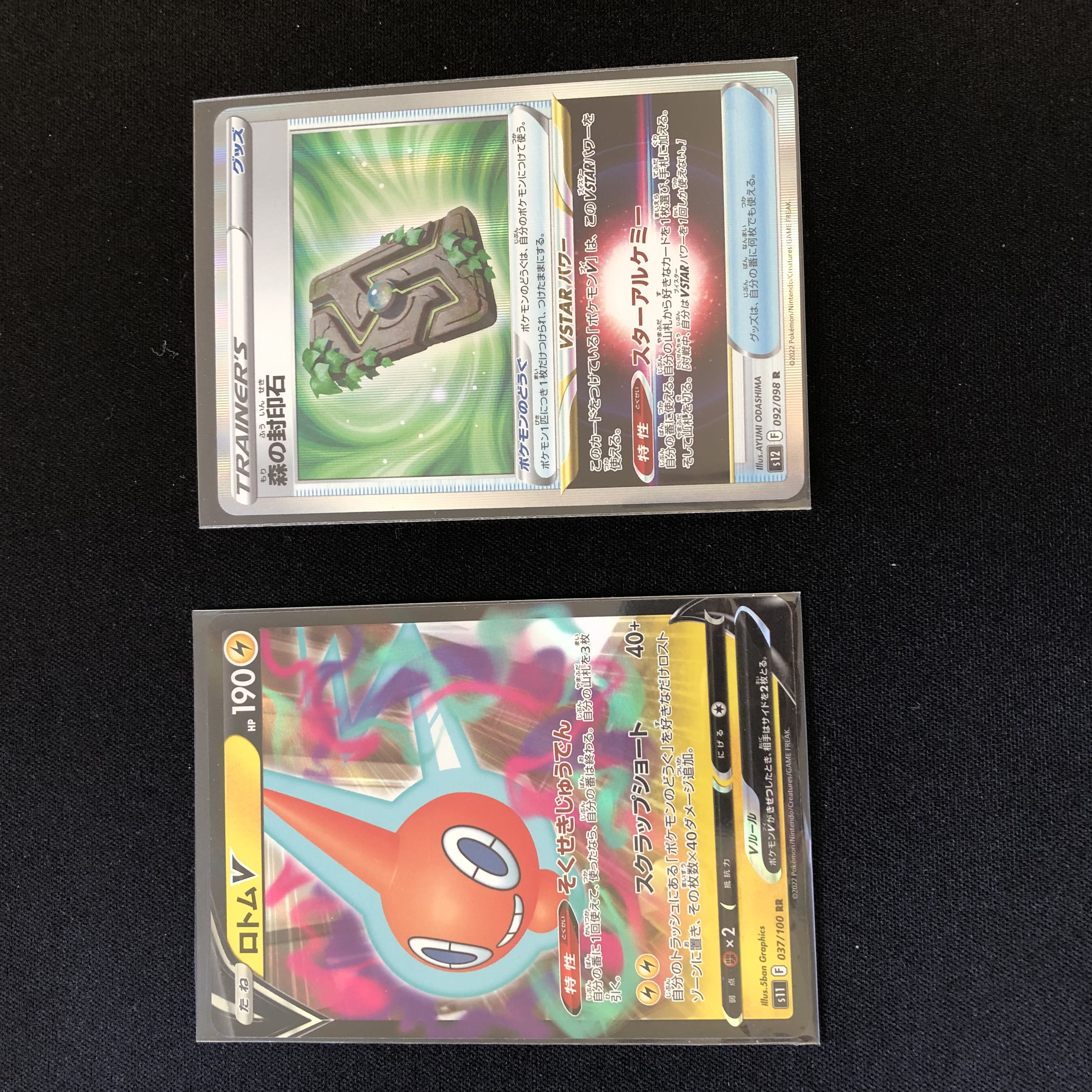 Sealing stone of RotomV Forest