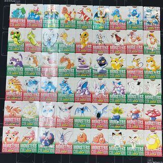 Bandai Carddas Pokémon Monster Monster Collection All Kinds Set (Unmatched Color) [45-0415-02M6].