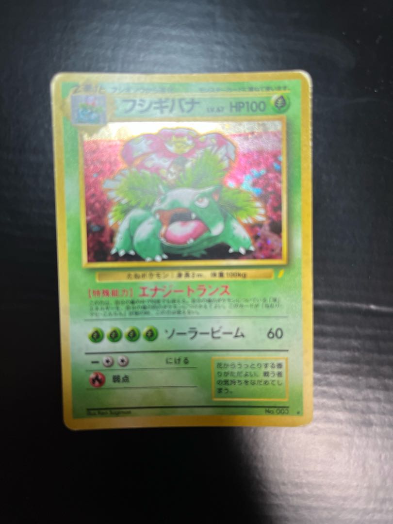Venusaur Old Back