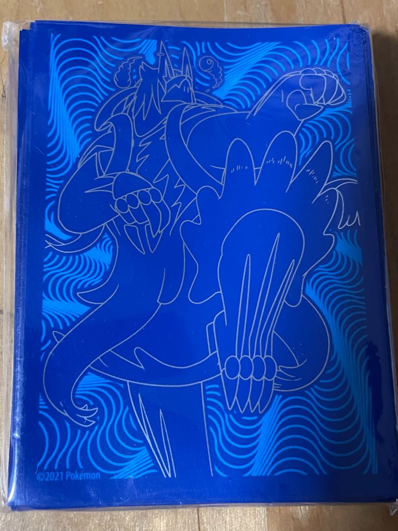 【海外公式】れんげきウーラオス　ポケモン　スリーブ　シールド【サプライ】