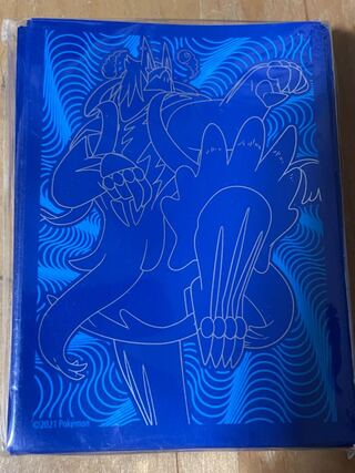 【海外公式】れんげきウーラオス　ポケモン　スリーブ　シールド【サプライ】