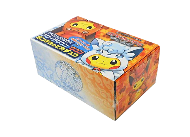 スペシャルBOX アローラロコン＆ロコンポンチョのピカチュウ 未開封BOX  1BOX