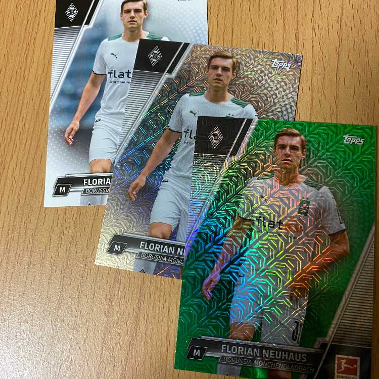 世界99枚限定シリアル+キラ+通常 Florian Neuhaus