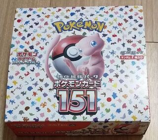 Enhanced Expansion Pack "Pokémon Card 151 (Ichigoichi)" Unopened box 1BOX
