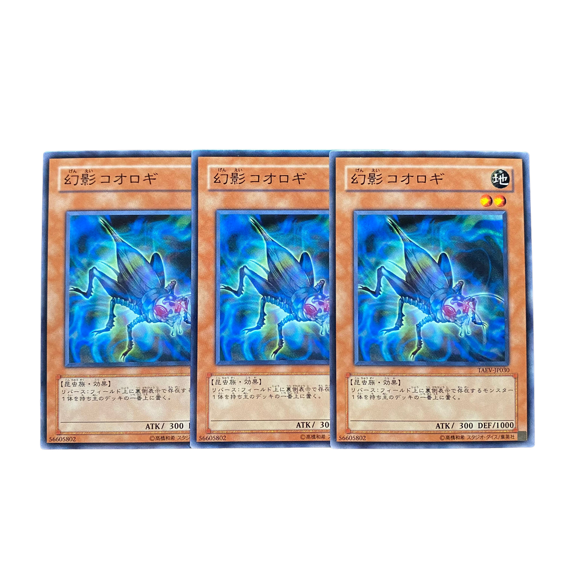 2647【遊戯王】幻影コオロギ⦅モンスター⦆3枚セット