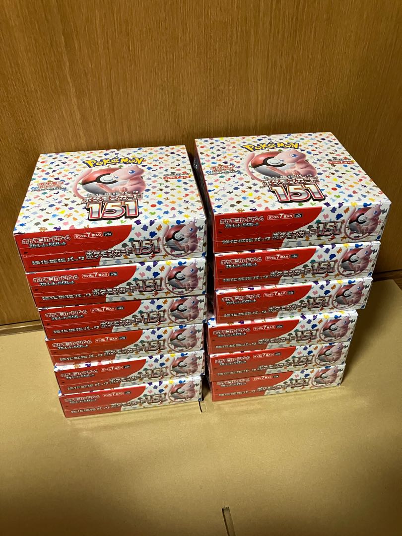 【クーポンでお得】1Boxシュリンク付き ポケモンカード151 1BOX