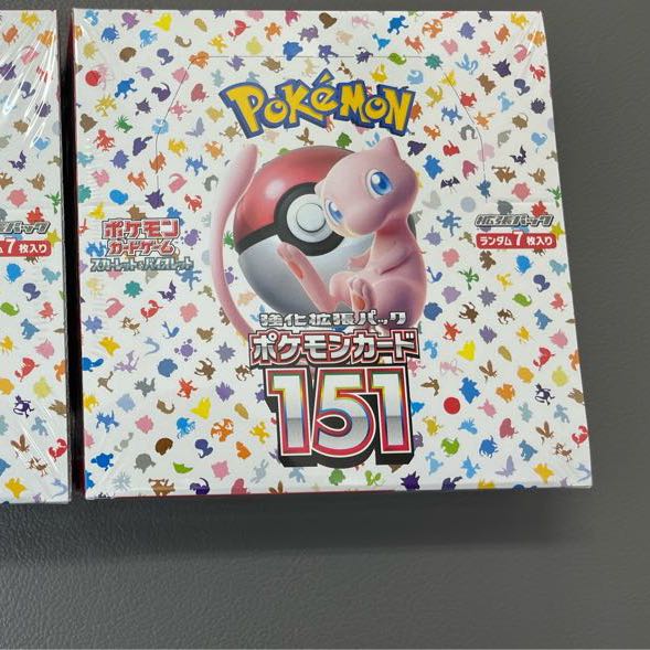 強化拡張パック「ポケモンカード151（イチゴーイチ）」 未開封BOX  1BOX