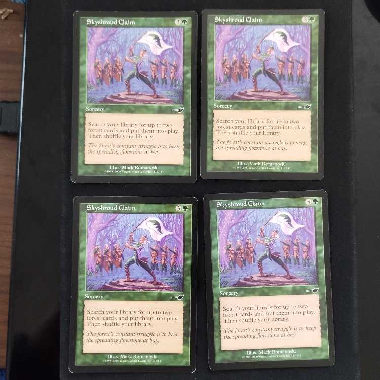 Skyshroud Claim 4 4枚