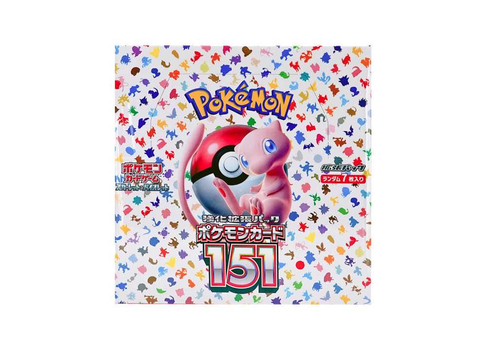 Enhanced Expansion Pack "Pokémon Card 151 (Ichigoichi)" Unopened box 1BOX