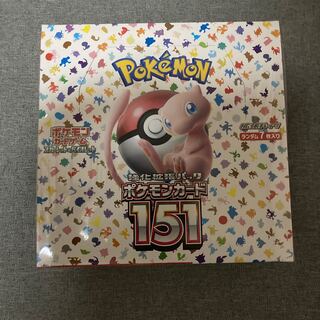強化拡張パック「ポケモンカード151（イチゴーイチ）」 未開封BOX  1BOX