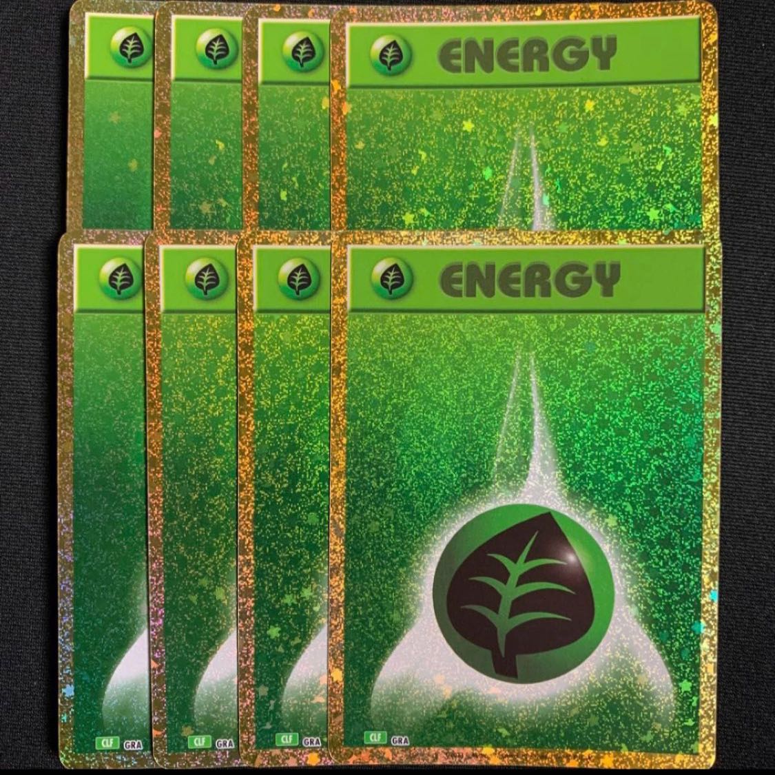 Basic GrassEnergy 8 cards Pokémon Cards Classic classic