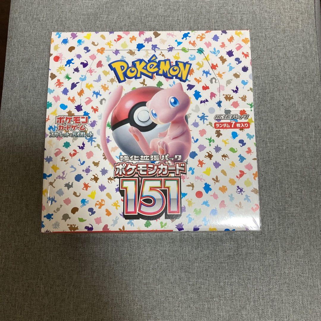 Enhanced Expansion Pack "Pokémon Card 151 (Ichigoichi)" Unopened box 1BOX