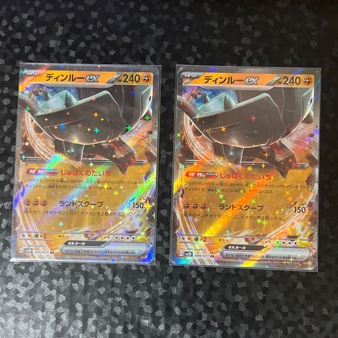 【２枚】 ディンルーex RR 049/071