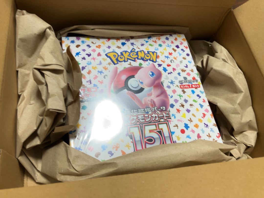 Enhanced Expansion Pack "Pokémon Card 151 (Ichigoichi)" Unopened box 1BOX