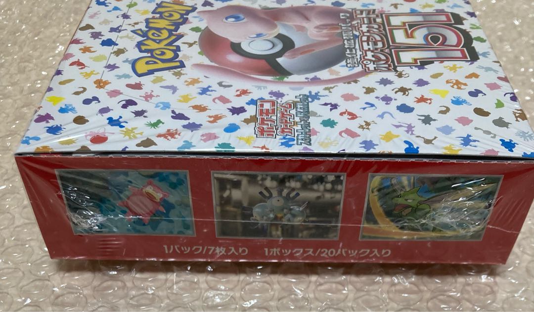 Enhanced Expansion Pack "Pokémon Card 151 (Ichigoichi)" Unopened box 1BOX