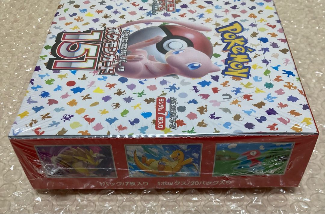 Enhanced Expansion Pack "Pokémon Card 151 (Ichigoichi)" Unopened box 1BOX