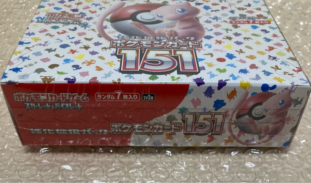 Enhanced Expansion Pack "Pokémon Card 151 (Ichigoichi)" Unopened box 1BOX