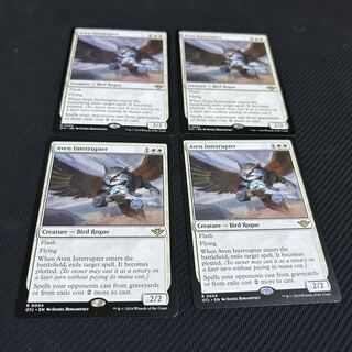 エイヴンの阻む者 英語版 ４枚セット