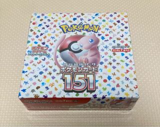 強化拡張パック「ポケモンカード151（イチゴーイチ）」 未開封BOX  1BOX