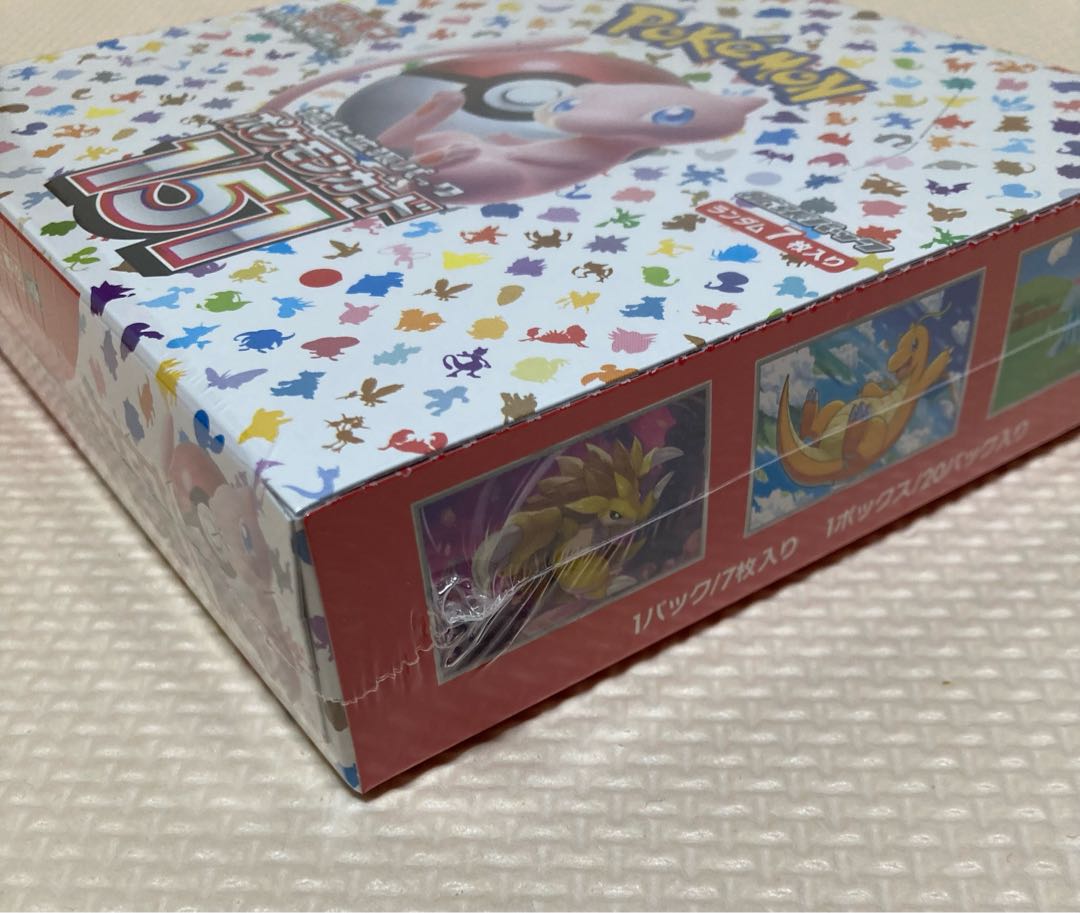 Enhanced Expansion Pack "Pokémon Card 151 (Ichigoichi)" Unopened box 1BOX