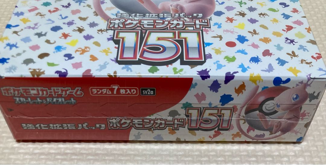 Enhanced Expansion Pack "Pokémon Card 151 (Ichigoichi)" Unopened box 1BOX