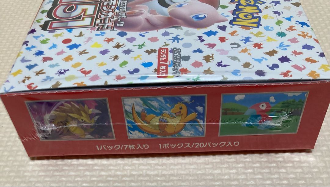 Enhanced Expansion Pack "Pokémon Card 151 (Ichigoichi)" Unopened box 1BOX