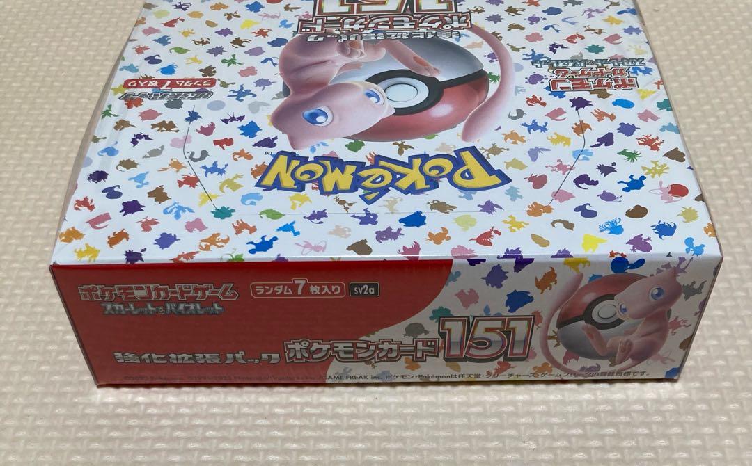 強化拡張パック「ポケモンカード151（イチゴーイチ）」 未開封BOX  1BOX