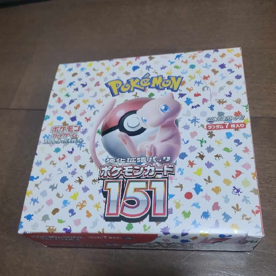 Enhanced Expansion Pack "Pokémon Card 151 (Ichigoichi)" Unopened box 1BOX