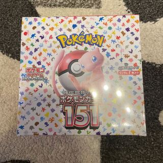 Enhanced Expansion Pack "Pokémon Card 151 (Ichigoichi)" Unopened box with shrink-wrap 1BOX