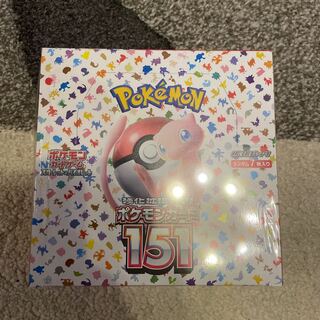 ポケモン - シュリンク付 強化拡張パック「ポケモンカード151（イチゴーイチ）」 未開封BOX 1BOX 1BOX 強化拡張パック「ポケモンカード151（イチゴーイチ）」 未開封