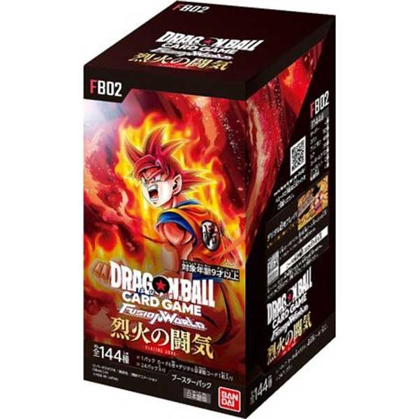 Dragon Ball Fusion World Retsu Fire Fighting Ki New Unopened 1 carton Ships May 8 Pre-order 12BOX（1カートン）