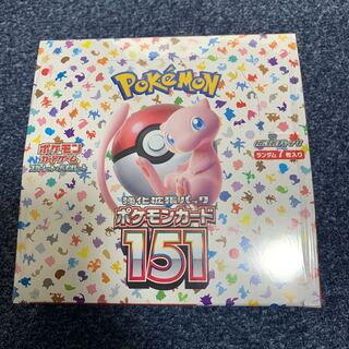 強化拡張パック「ポケモンカード151（イチゴーイチ）」 未開封BOX  1BOX