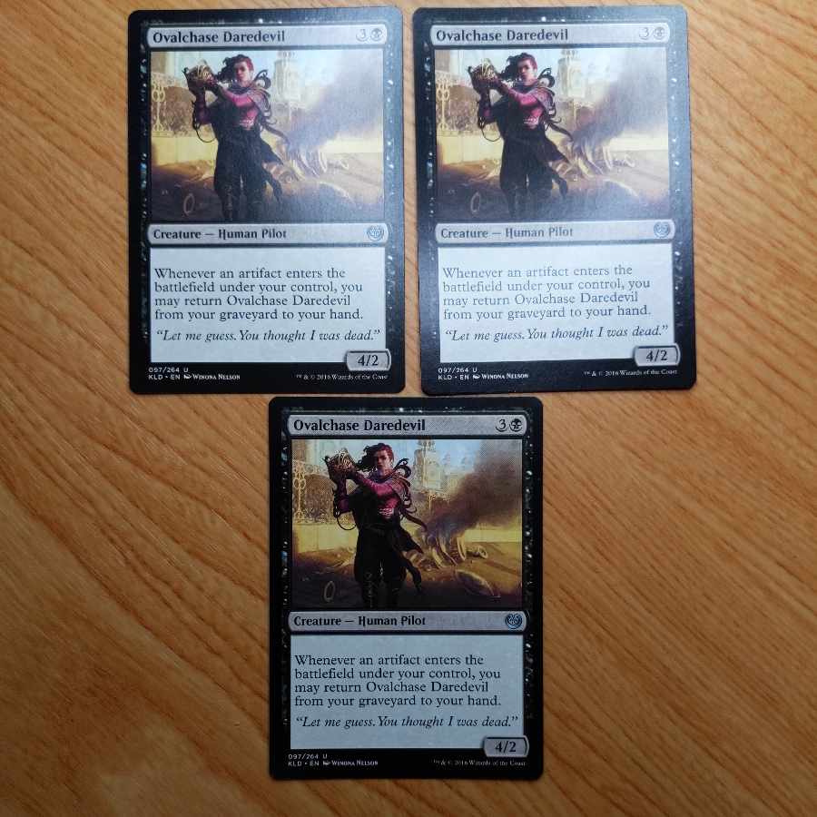 【落札後48時間以内に発送】《楕円競走の無謀者/Ovalchase Daredevil》英語版 3枚