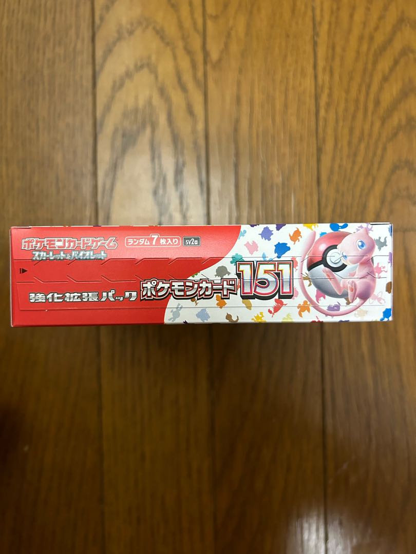 Enhanced Expansion Pack "Pokémon Card 151 (Ichigoichi)" Unopened box 1BOX