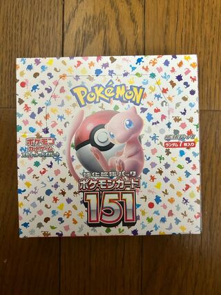 Enhanced Expansion Pack "Pokémon Card 151 (Ichigoichi)" Unopened box 1BOX
