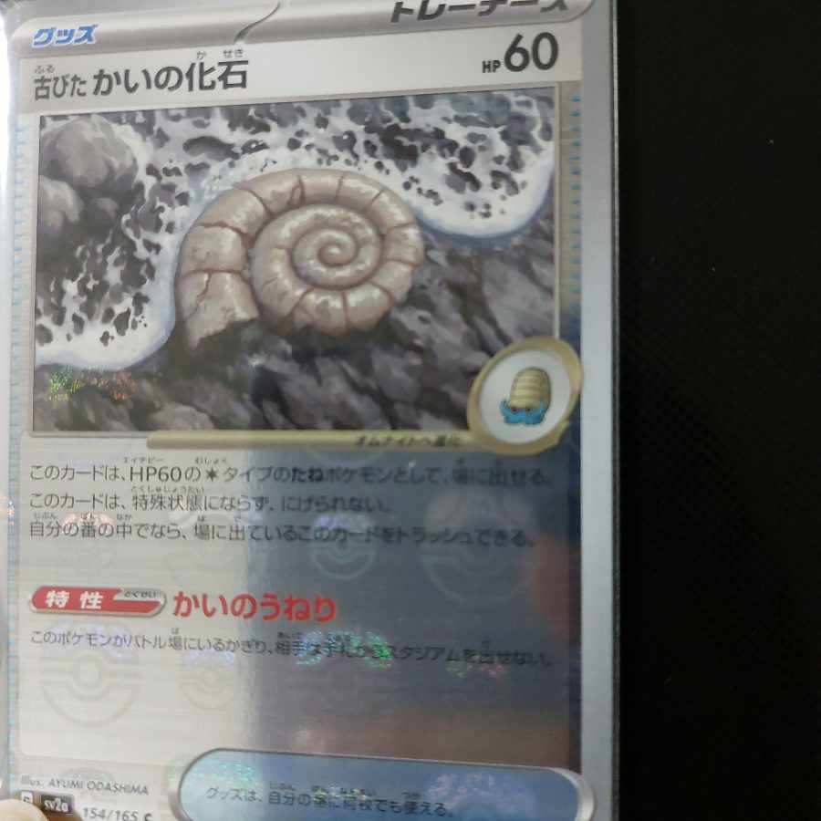Old Fossil (Master Ball pattern/mirror) C 154/165