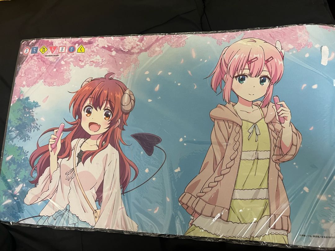 Machikado Mazoku Rubber Mat Yuko Yoshida Shamiko Shamiko Chiyoda Momo Play Mat