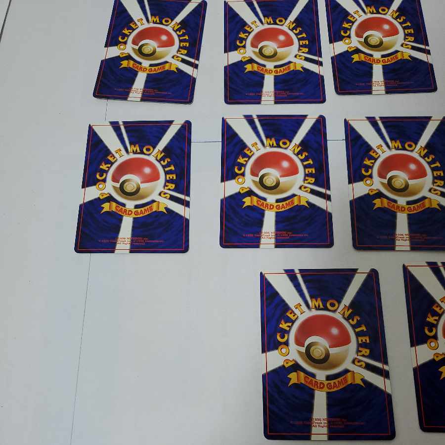 Pokemon Cards Bad Series Old Back Bad Jolteon Bad Flareon Bad Vaporeon Bad Kadabra