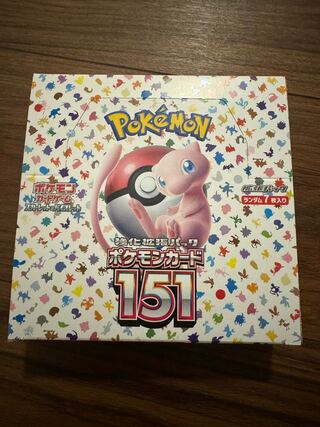 Enhanced Expansion Pack "Pokémon Card 151 (Ichigo-ichi)" Unopened box 1BOX