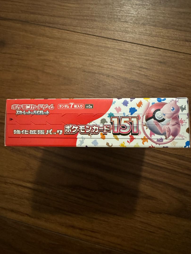 Enhanced Expansion Pack "Pokémon Card 151 (Ichigo-ichi)" Unopened box 1BOX