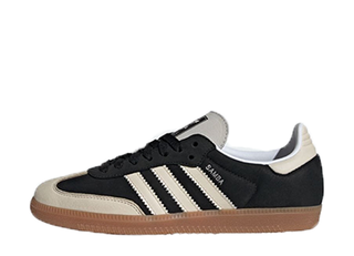 adidas Originals WMNS Samba OG "Core Black" Core Black/Wonder White/Silver Metallic 26.5cm