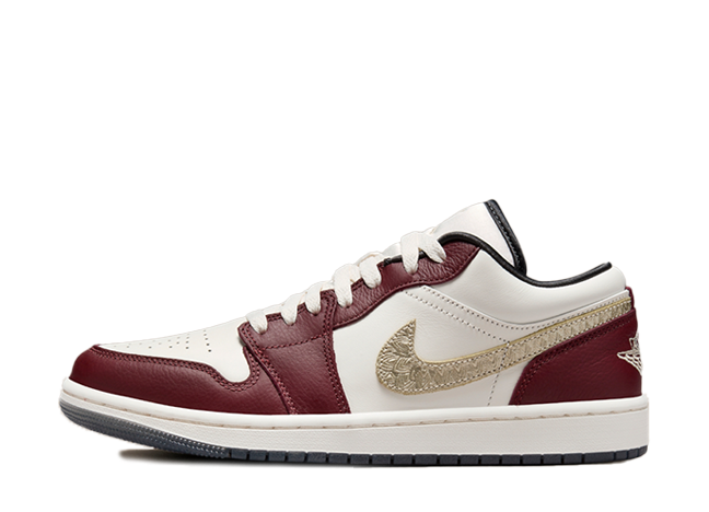 Nike WMNS Air Jordan 1 Low SE "Year of the Dragon (2024)" Sail/Dark Team Red 24.5cm