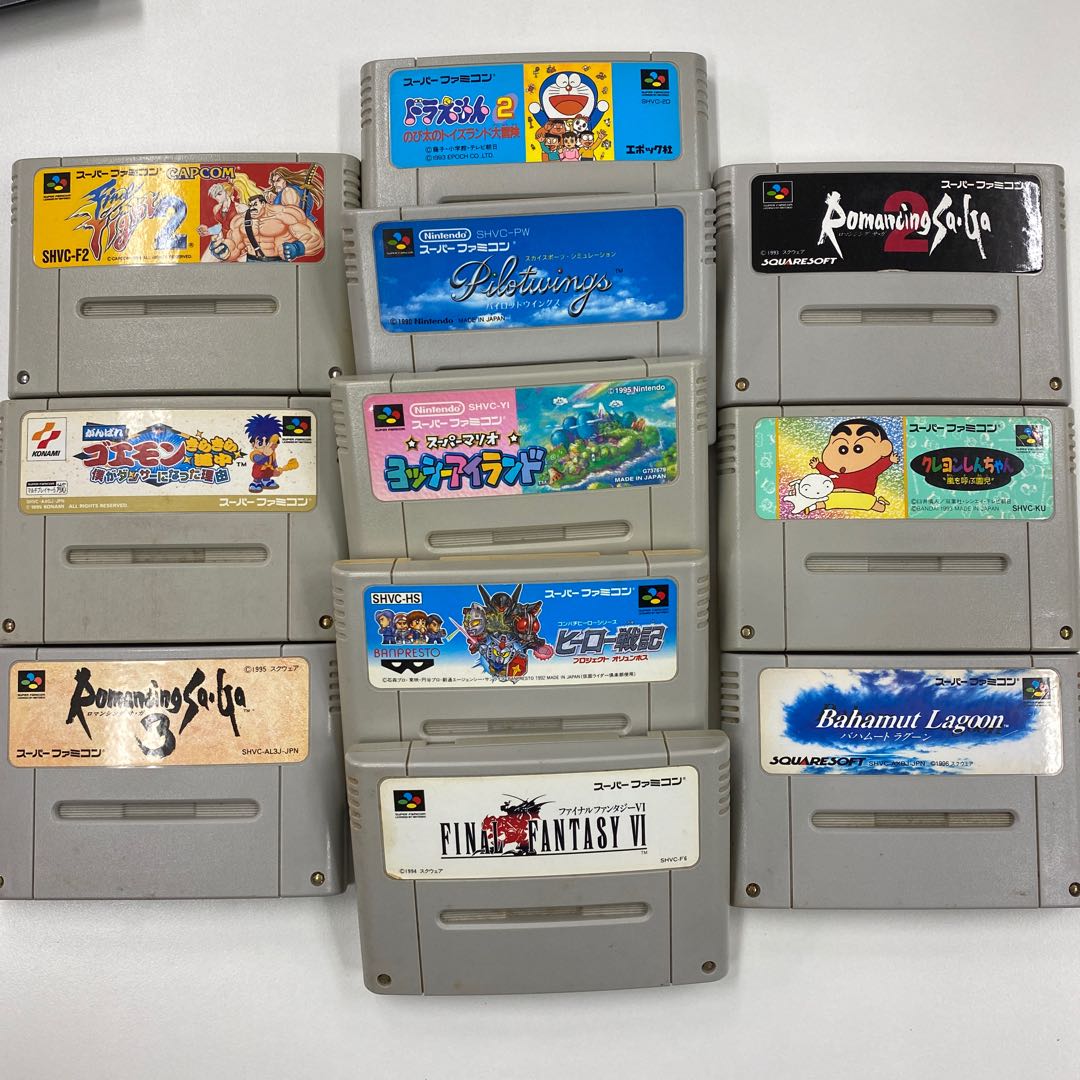 ファミコンソフトセット 246 260〜278