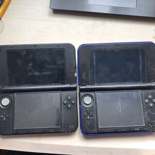 ニンテンドー3DSLL ブルー　ジャンク品　二台セット