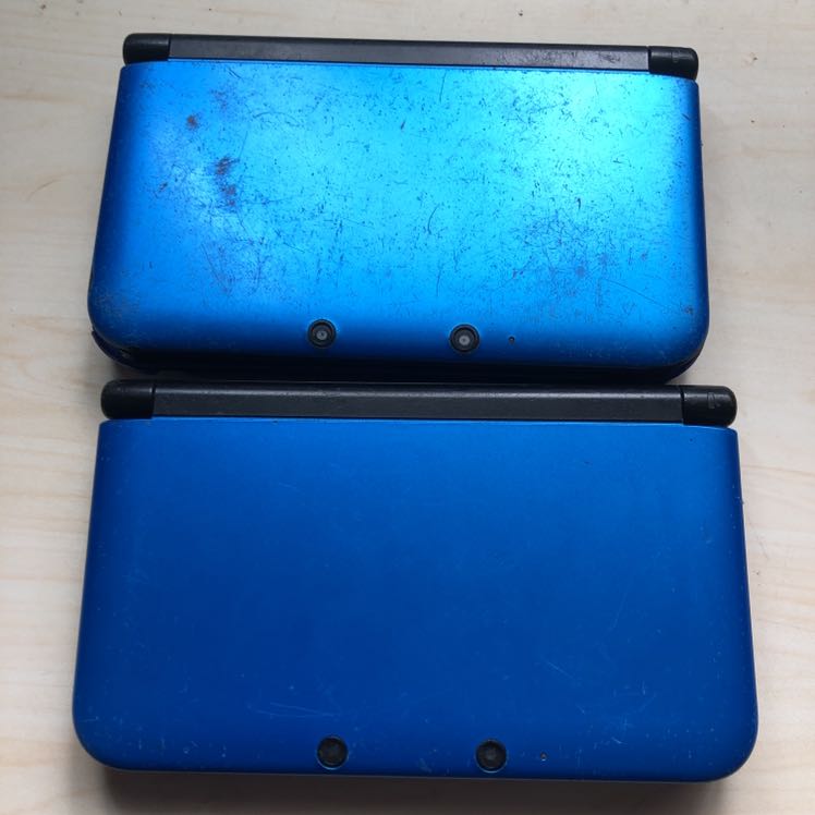 ニンテンドー3DSLL ブルー ジャンク品 二台セット